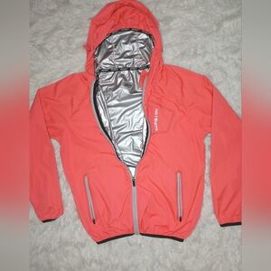 Womens size medium sweat suit hooded jacket